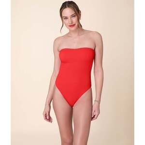 Andie The Kauai One Piece - Seersucker - Firecracker - Classic Size LFIRECRACKER